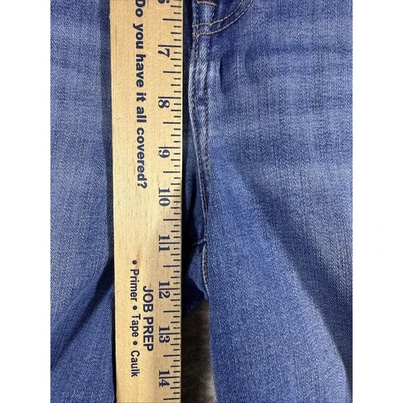 American Eagle Kick Boot Jeans Womens SIze 16 SHORT Hippie Cowgirl Boho Rodeo - Picture 6 of 15